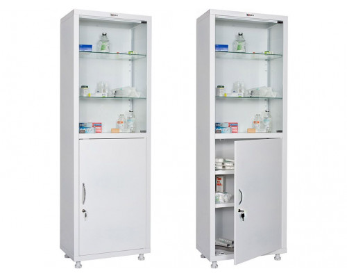 Медицинский шкаф HILFE МД 1 1760/SG Медицинский шкаф HILFE МД 1 1760/SG