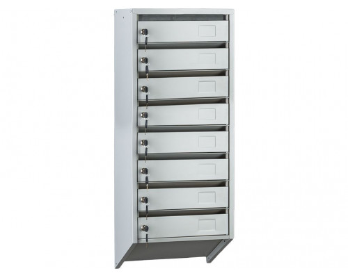 Многоквартирные почтовые ящики ПРАКТИК PB-8C KL